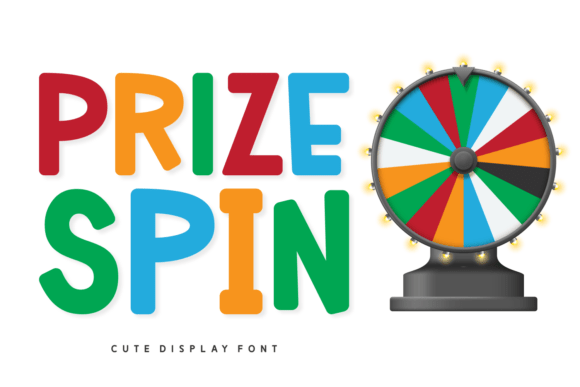 Craft Warmth and Nostalgia with Prize Spin Display Font