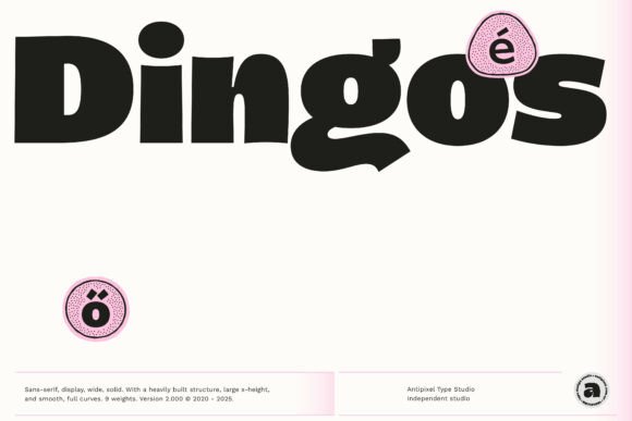 Dingos: A Display Font Built for Bold Editorial Storytelling