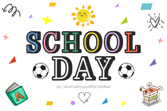 Font Choice That Speaks Volumes: Schoolday Regular