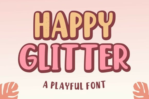 Happyglitter Regular: A Font That Brings Joy to Editorial Design