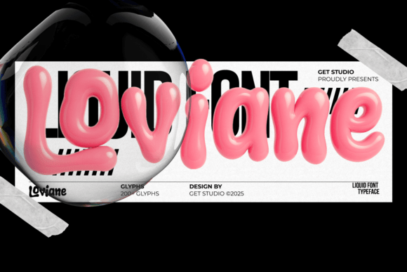 Loviane: A Playful Display Font That Brings Branding to Life