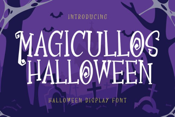 Magicullos Halloween: A Quirky Display Font for Bold Branding