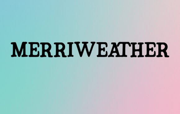 Merriweather: A Display Font for Editorial Design