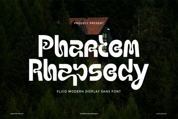 Phantom Rhapsody: A Font for Dark Elegance and Brand Identity