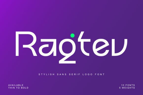 Ragtev: A Stylish Sans Serif Font for Publishers and Bloggers