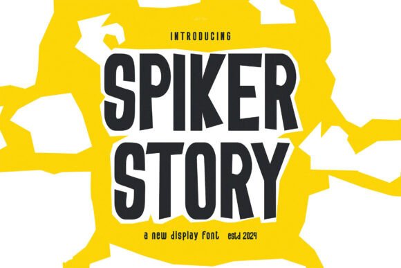 Spiker Story: A Display Font That Brings Warmth to Handmade Products