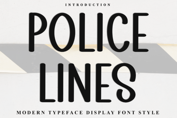 Using Police Lines Font to Build a Recognizable Brand Identity