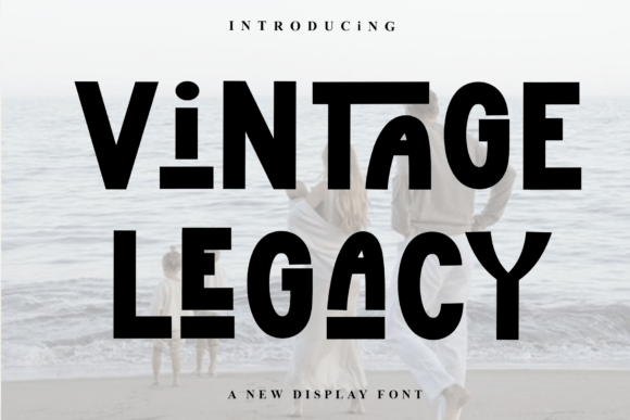 Vintage Legacy: A Font with Character for Editorial Design