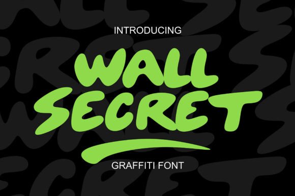 Wall Secret Font: Bold Display Typeface for Campaigns