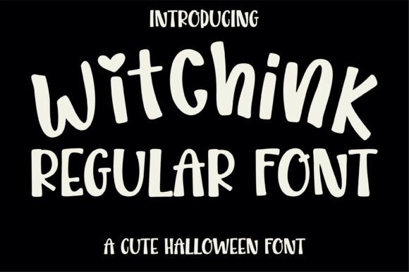 Witchink: A Playful Display Font for Web Design